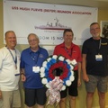 HPRA Officers and the Memorial Wreatrh