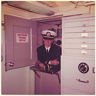 Ensign Richard Matheny-ships office dr.